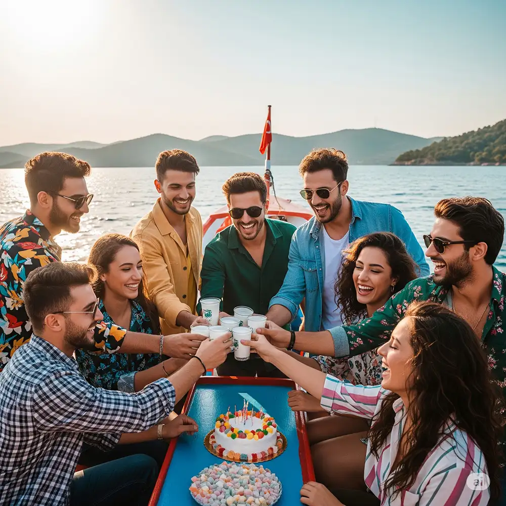 Teknede Doğum Günü